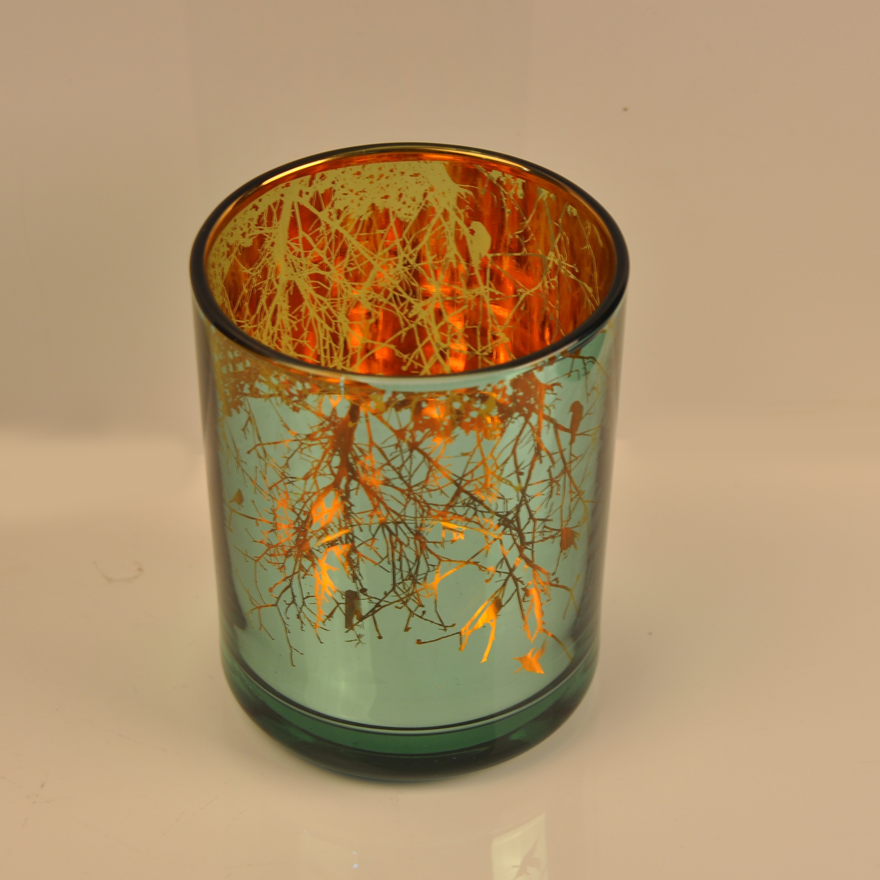 8oz 10oz Wholesales laser customized unique glass candle jars