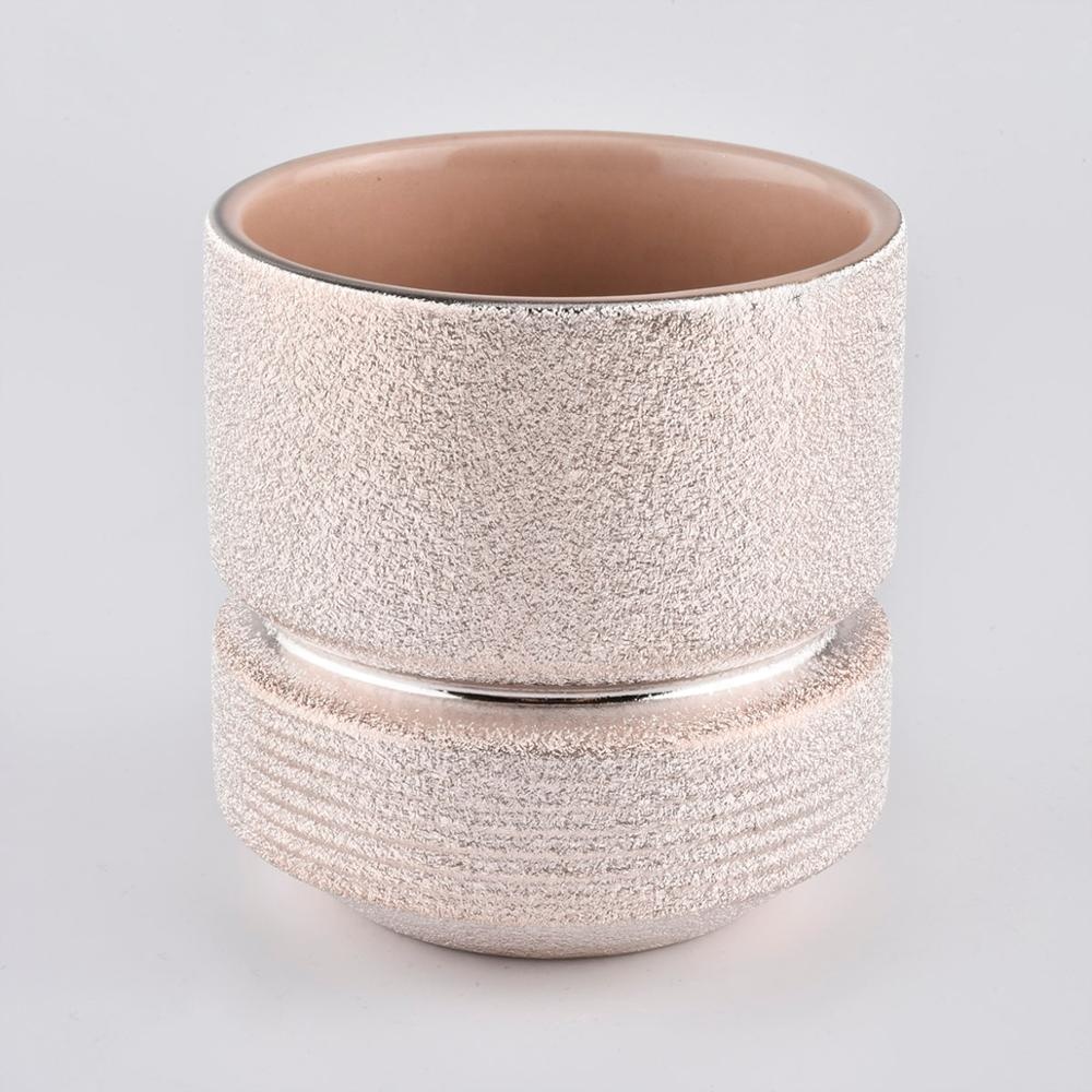 Special Home Decorative Ceramic Candle jars For Candle Making