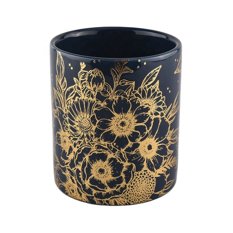 Custom Cylinder Candle Holder Ceramic wholesale for candle making