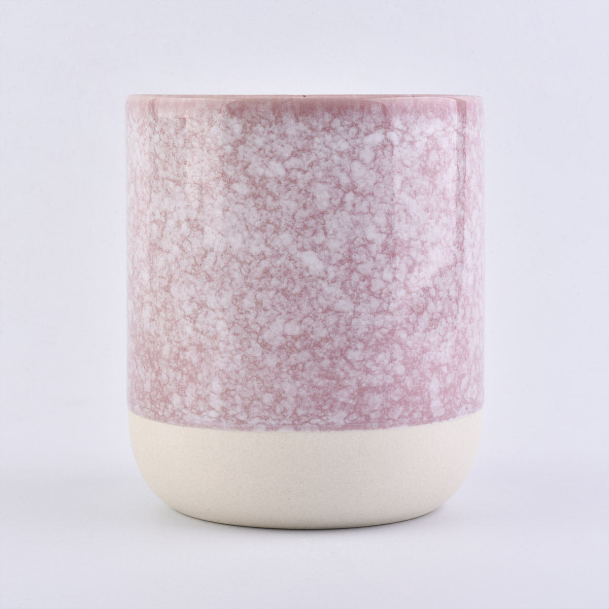 Custom Empty Ceramic Candle Vessels Wholesale