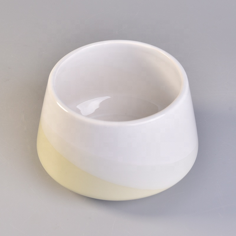 Luxury Home Decorative Large Ceramic Candle Vessels