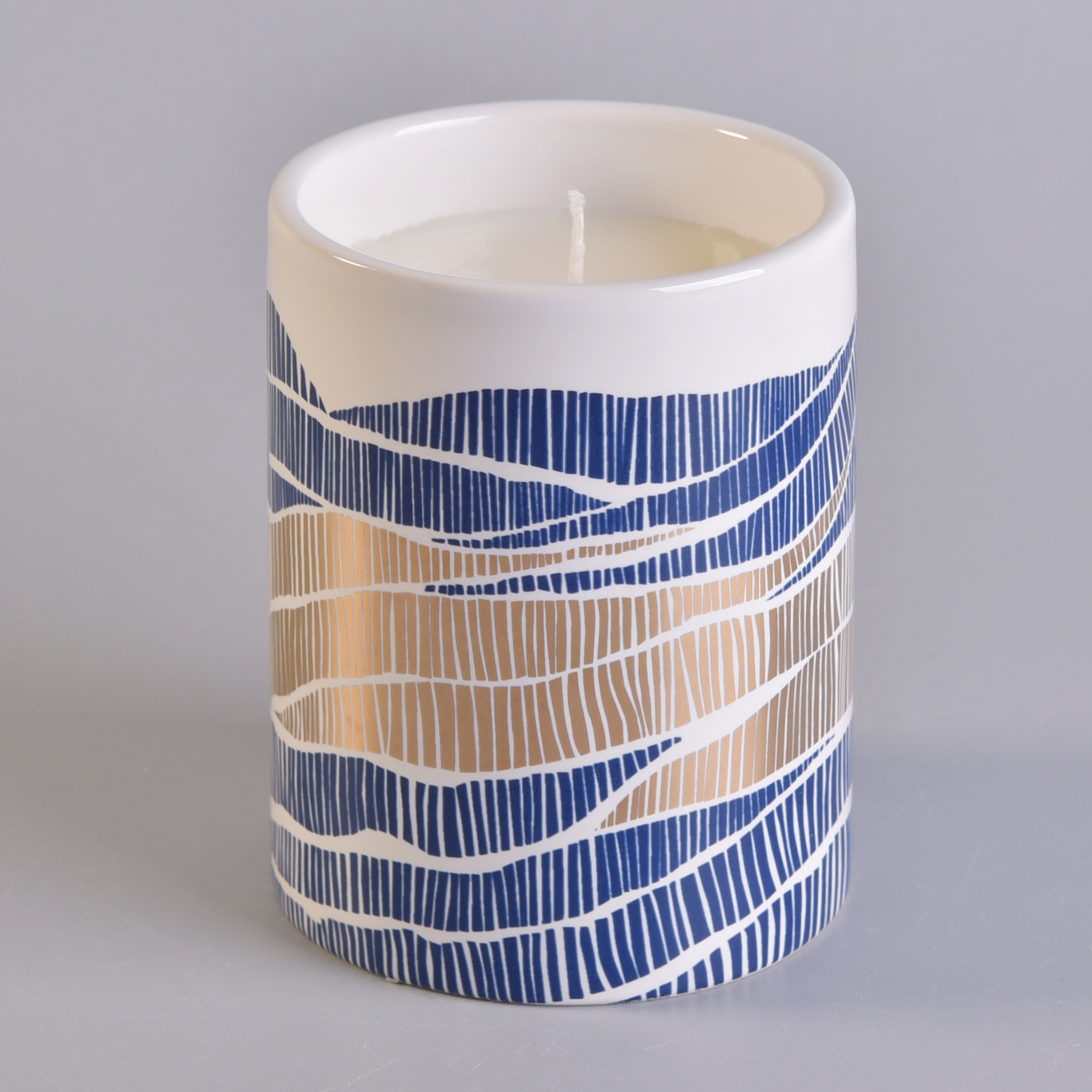 6oz 8oz 10oz Modern empty scented candle ceramic holders