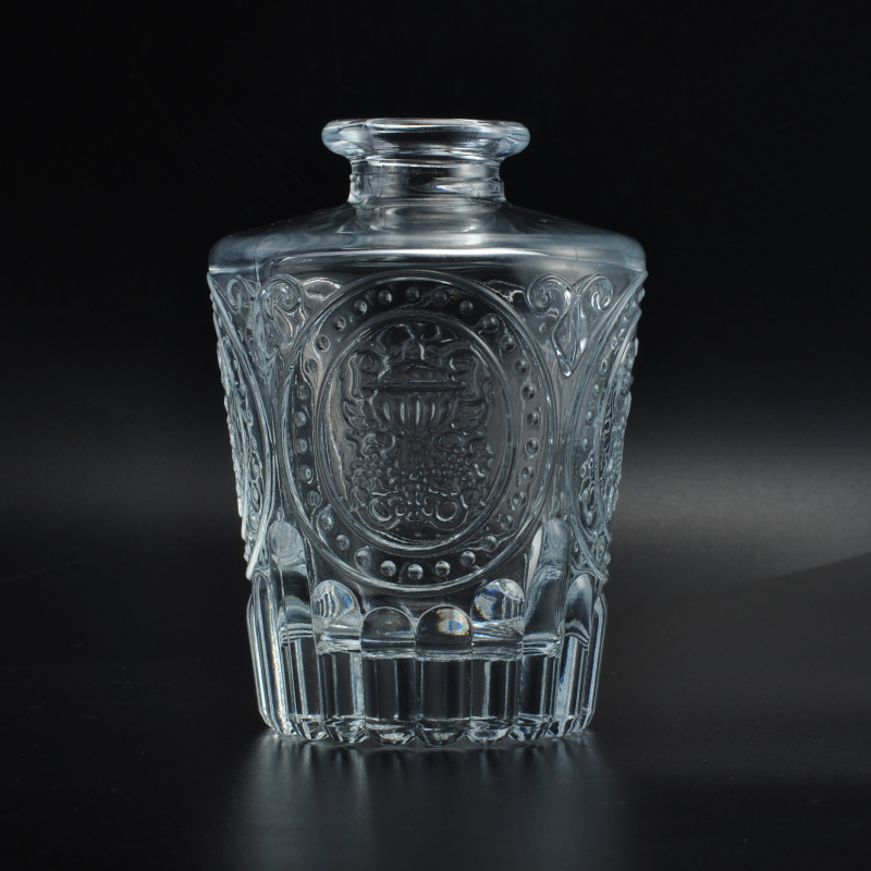 Crystal Clear Reed Diffuser Bottles For Room Fragrance