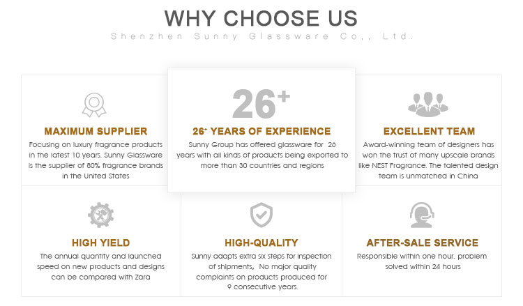 Wholesale car electroplating reed diffuser round glass diffuser bottles