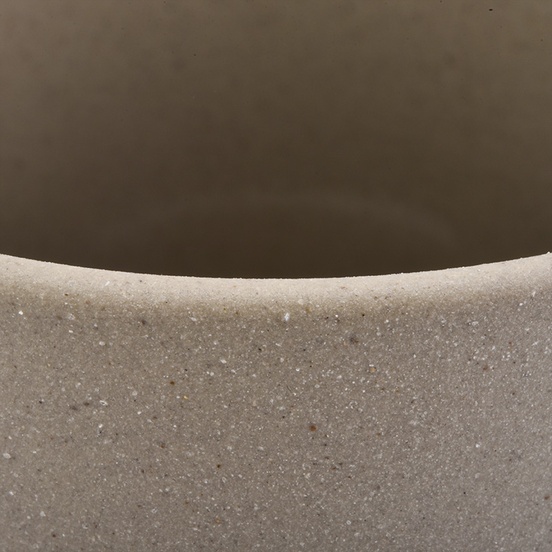 Customized Simple Ceramic Candle Vessels