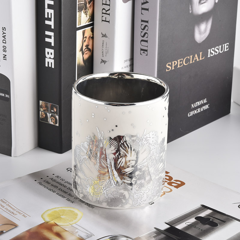 11oz Ceramic Candle Jar With Custom Printing