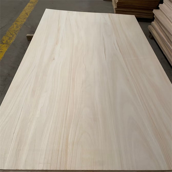 27mm Coffins Wood Paulownia Edge Glue Panels Casket Wood Paulownia Board Supplier