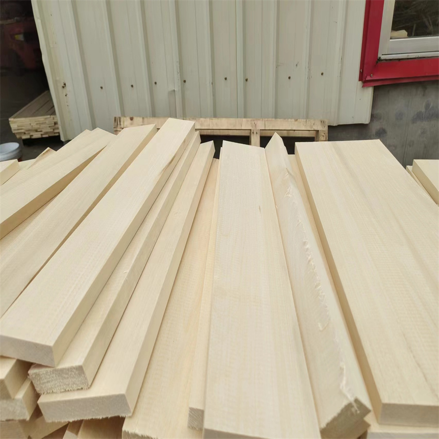 Russian poplar edge glued panels with nice color and good price for coffin usage manufacturer