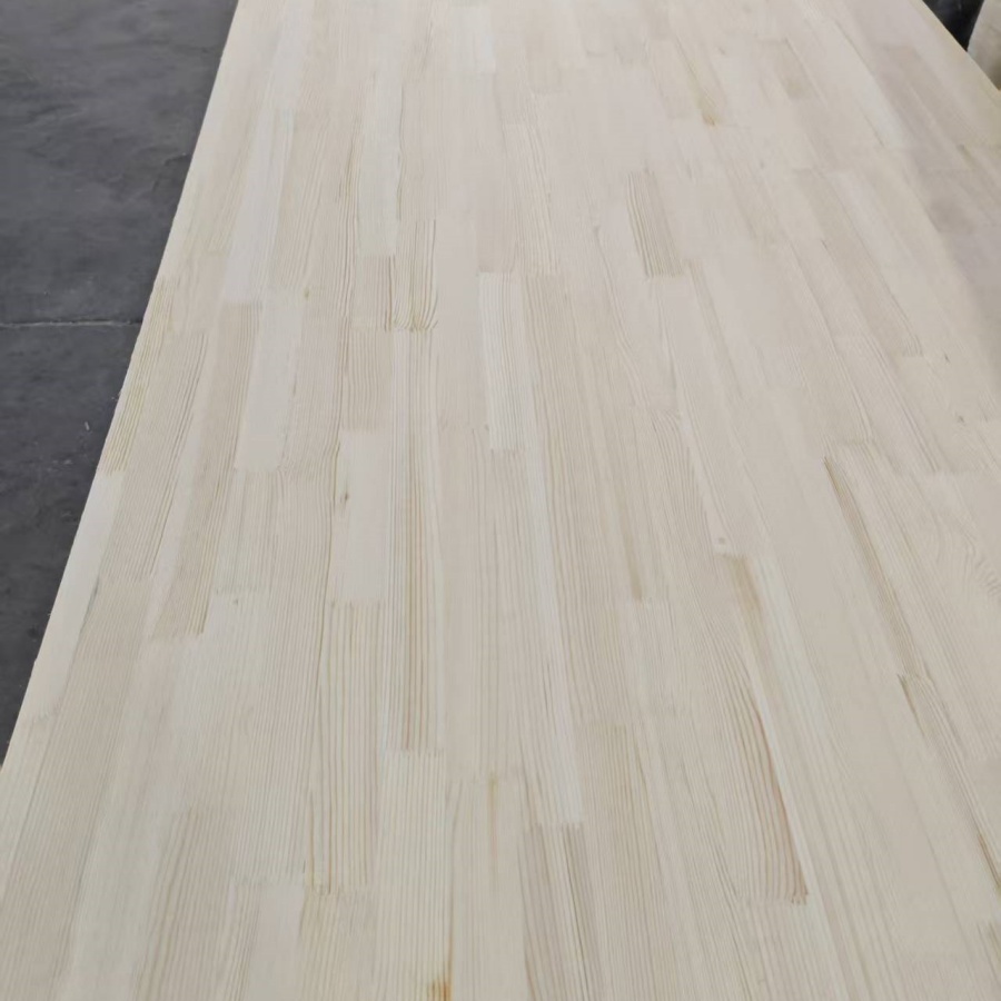 finger joint  larch wood  without knot for  door jambs and window frame making panels