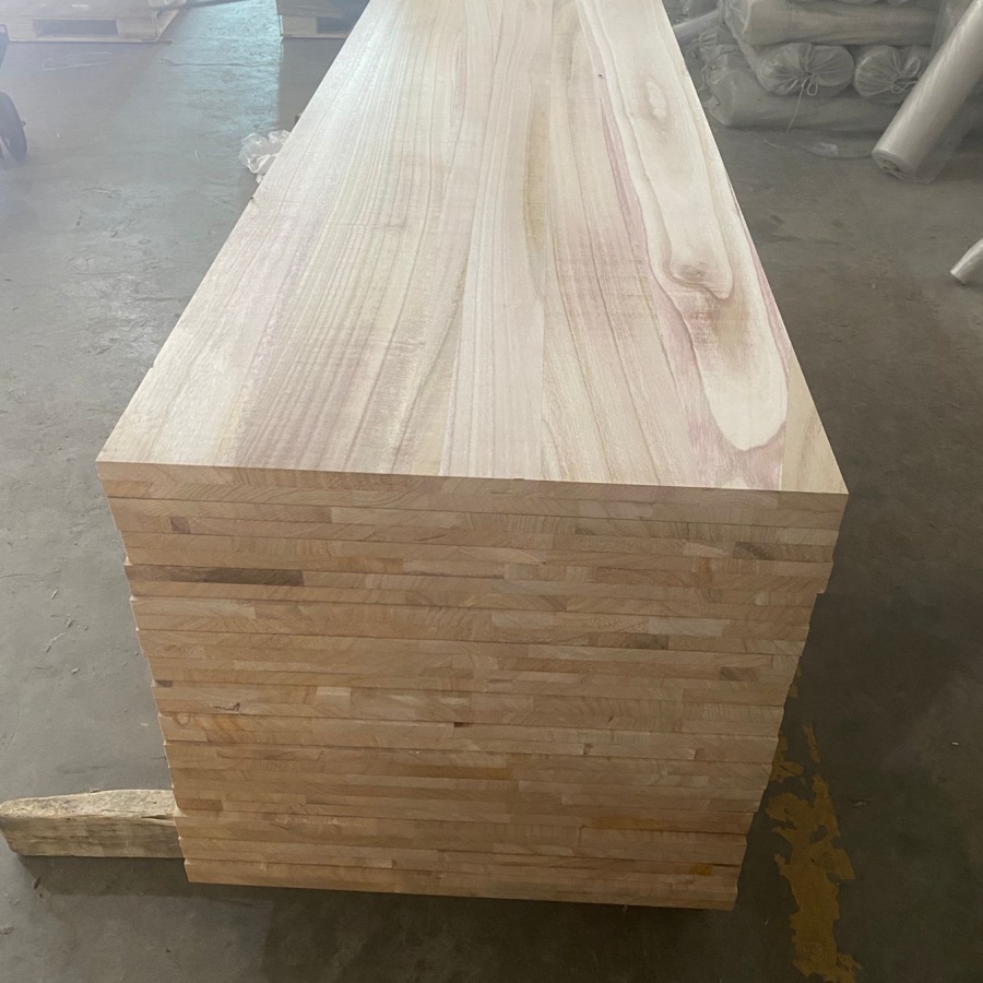 고품질과 저렴한 가격으로 중국 공장 오동나무 가장자리 접착 목재