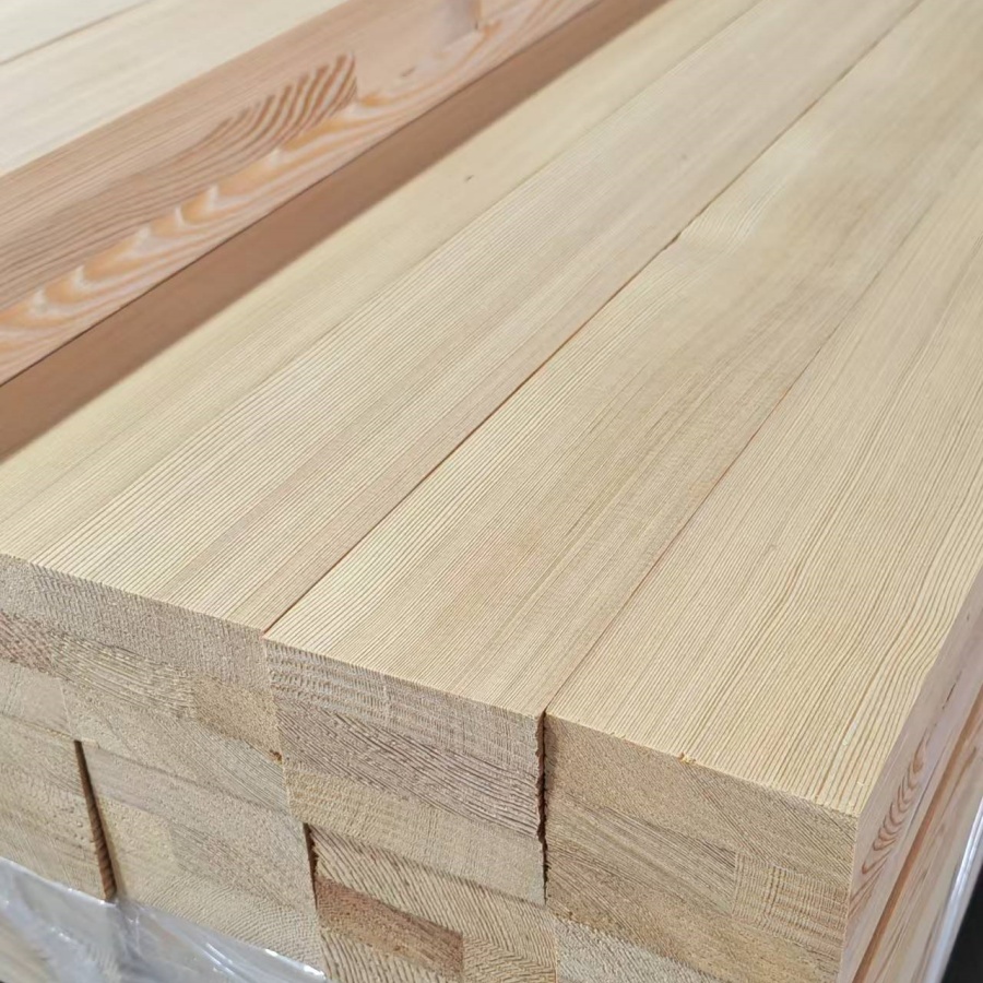 high quality Europe larch wood for making the flooring base