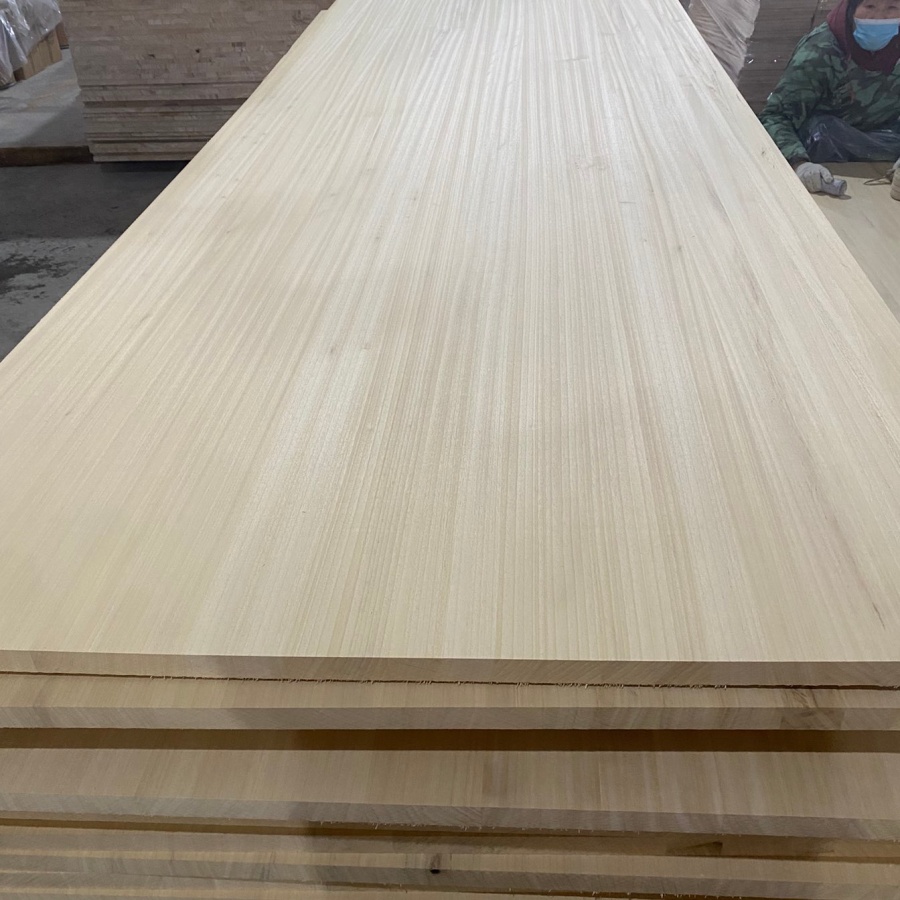 China Ayous edge glued panels for photo frame and furniture making boards  AA grade manufacturer