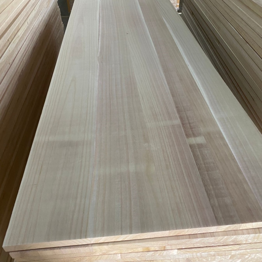 China edge glued solid straight panels made of Poplar and Paulownia wood for beekeeping equipment beehive frames and hive boxes with Sanded surface and no warping manufacturer
