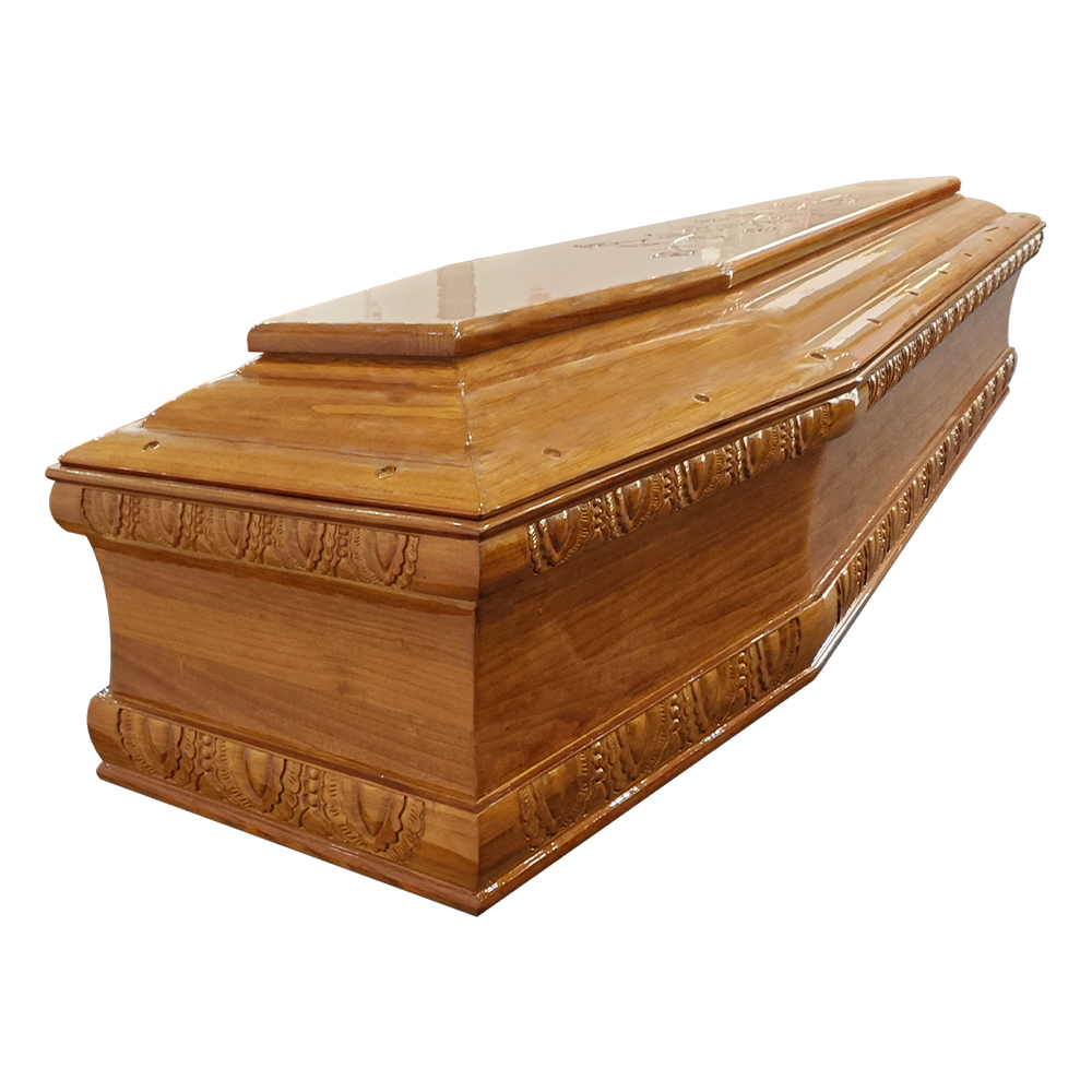 China buy chinese solid wood casket and coffin manufacturer