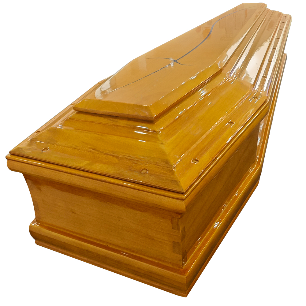 China best solid wood funeral coffin manufacturer