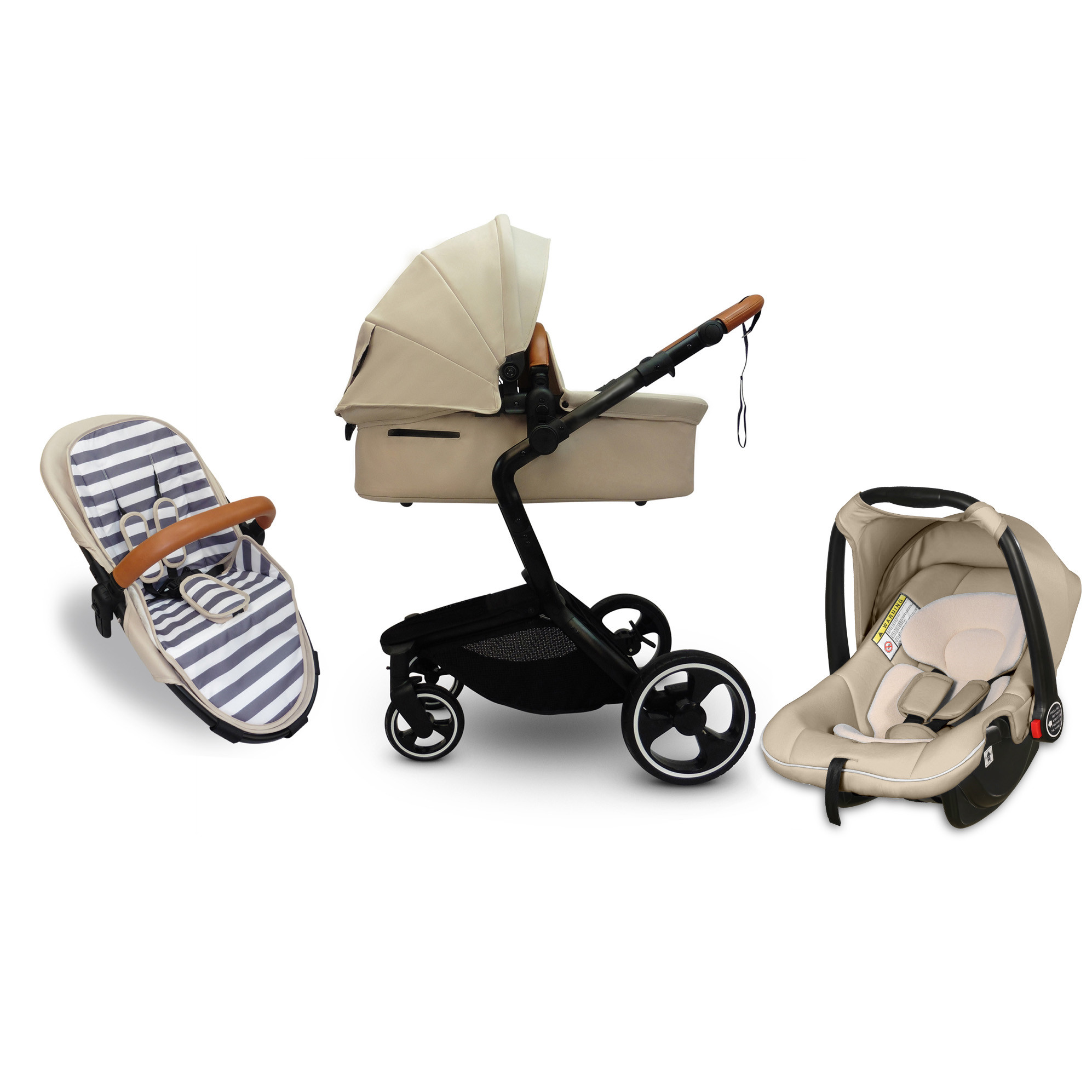 Customization Hot Sale High Quality Luxury Baby Stroller Stroller 3 in 1 Brand Baby Car