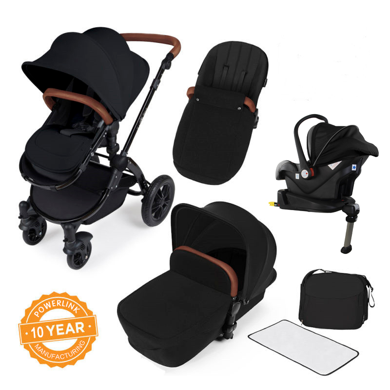 3 in 1 systeem met autostoel en reiswieg luxe goede reis 3 in 1 kinderwagen fabriek met EN1888 AS/nz2088 F833
