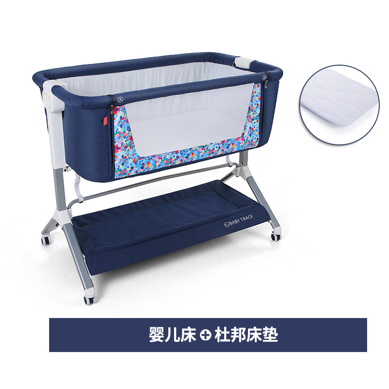 2024 Baby Cot Baby Bedside Crib Newborn Baby Bedding with CE certificate