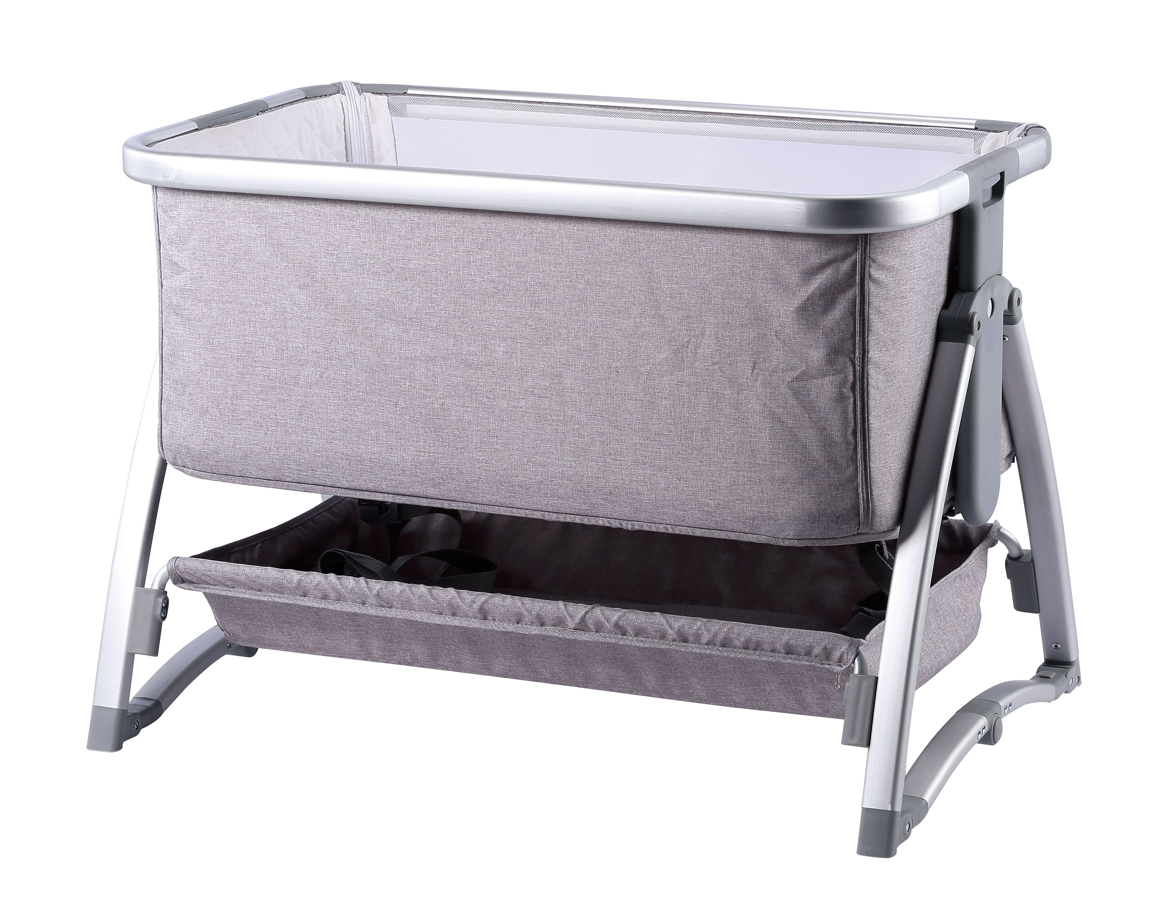 OEM ODM New born Girl baby bedding crib kid travel crib with EN1130 ASTM F2196