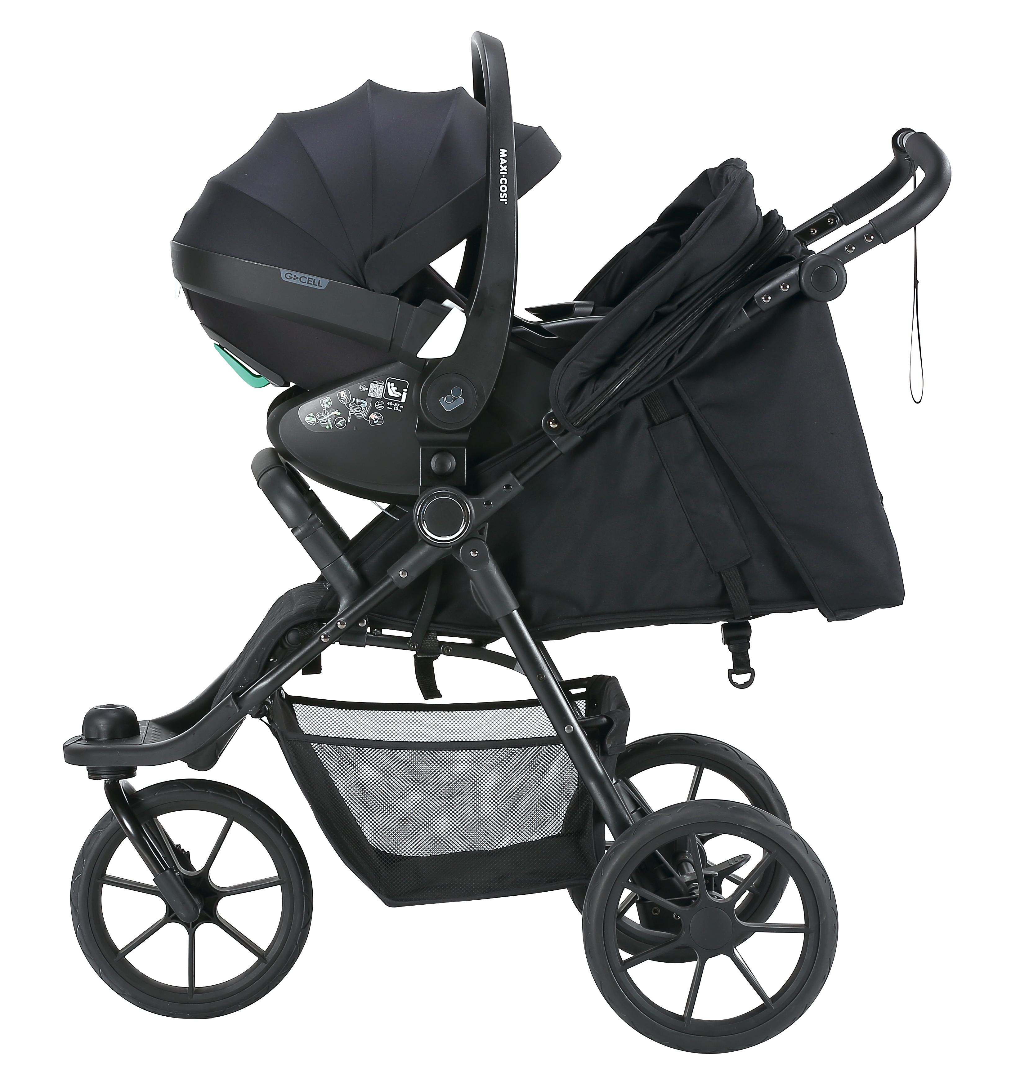 Goedkopere kinderwagens met 3 wielen voor baby's, kinderwagen met CE-certificaat