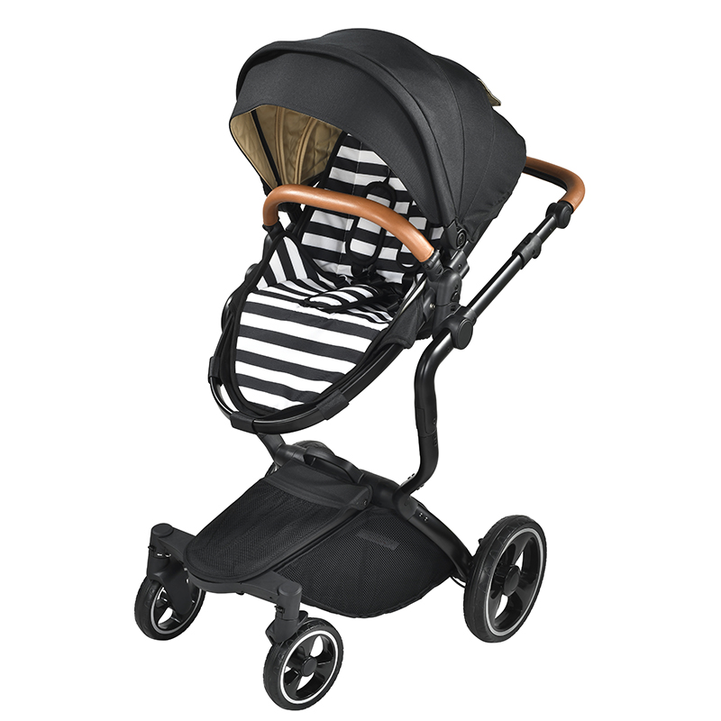 PL100 luxe babykinderwagen 3 in 1 reiskinderwagen met ASTM