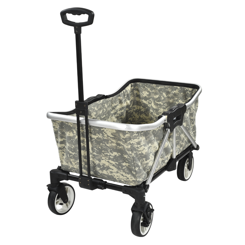 W103 easy folding garden wagon bigh capacity wagon