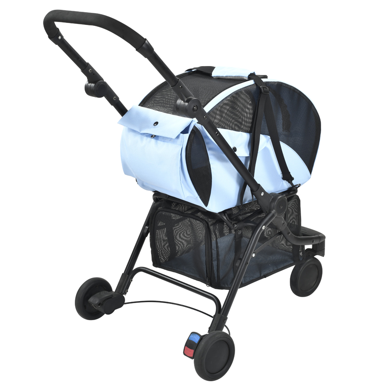 Beste hondenbuggy voor puppy-buggy op ruw terrein met wielen