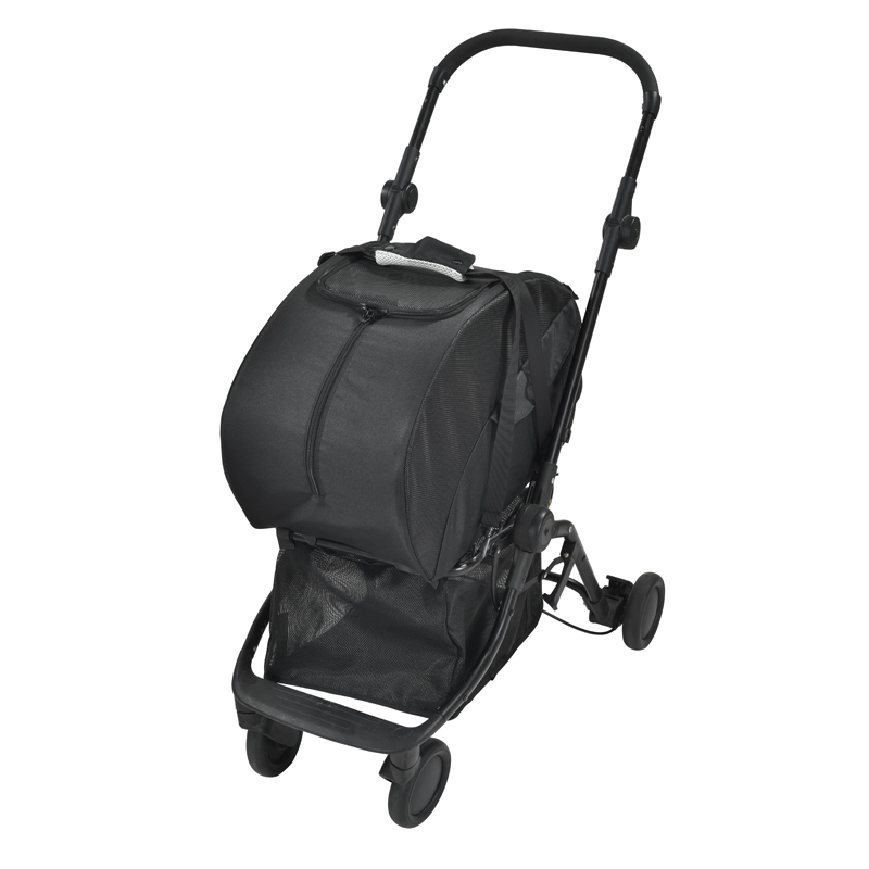 Opvouwbare wagen voor honden 2024 een kinderwagen voor 3 seizoenen