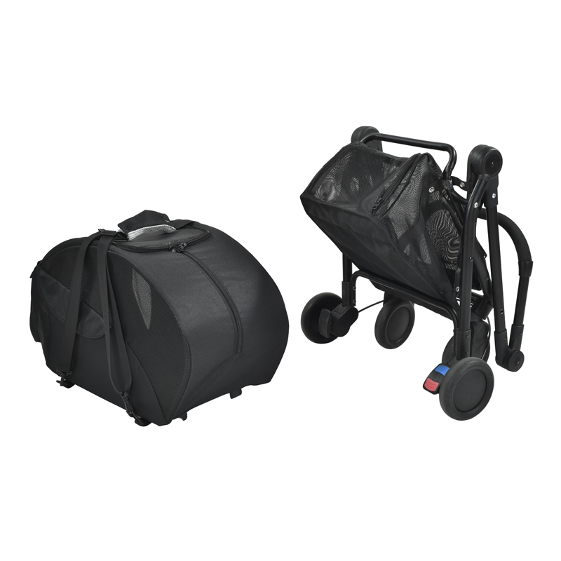 Bester Haustier-Kinderwagen für kleine Tiere, faltbarer Hunde-Kinderwagen