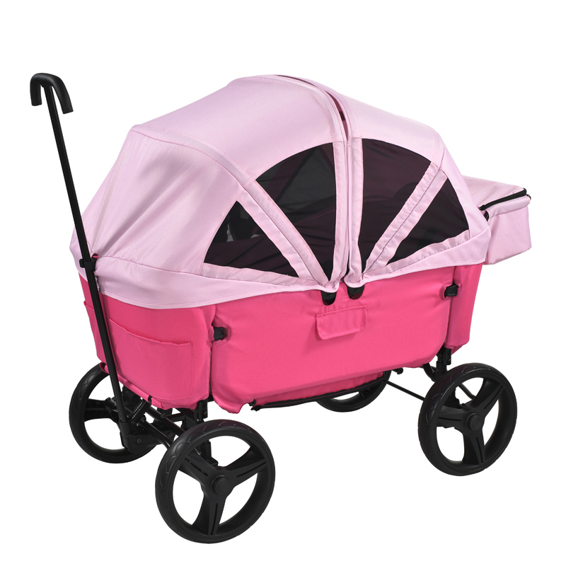 Folding stroller wagon wagon stroller 2 seat wagon children