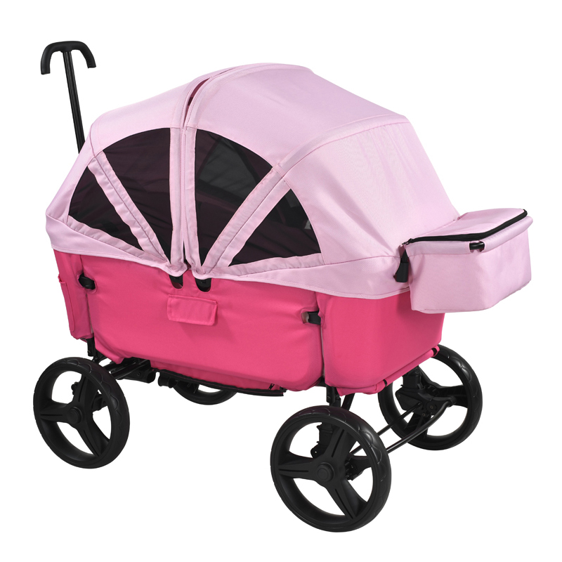 Baby wagon for beach iron tube baby wagon with wheel