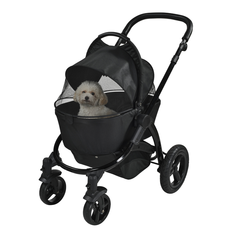 Best stroller for dog walking detachable pet carrier stroller