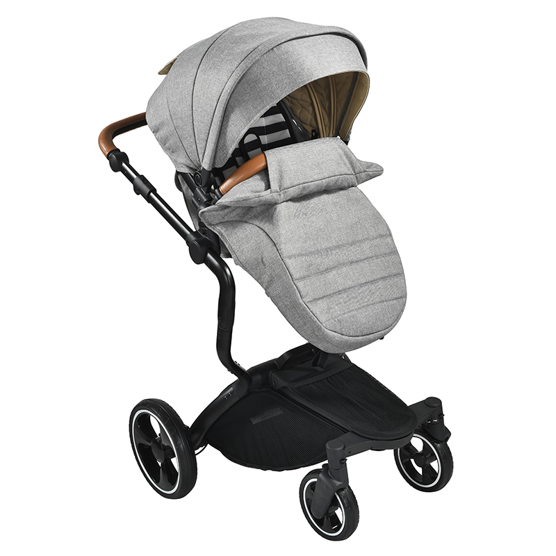 عربة أطفال صغيرة باهظة الثمن للسفر قابلة للطي عربة أطفال بعجلة