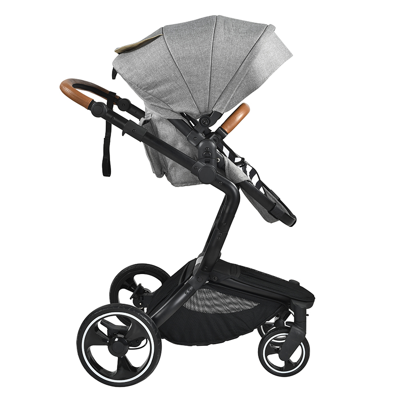 Kinderwagens voor lange ouders, paraplu-opvouwbare kinderwagen met wiel