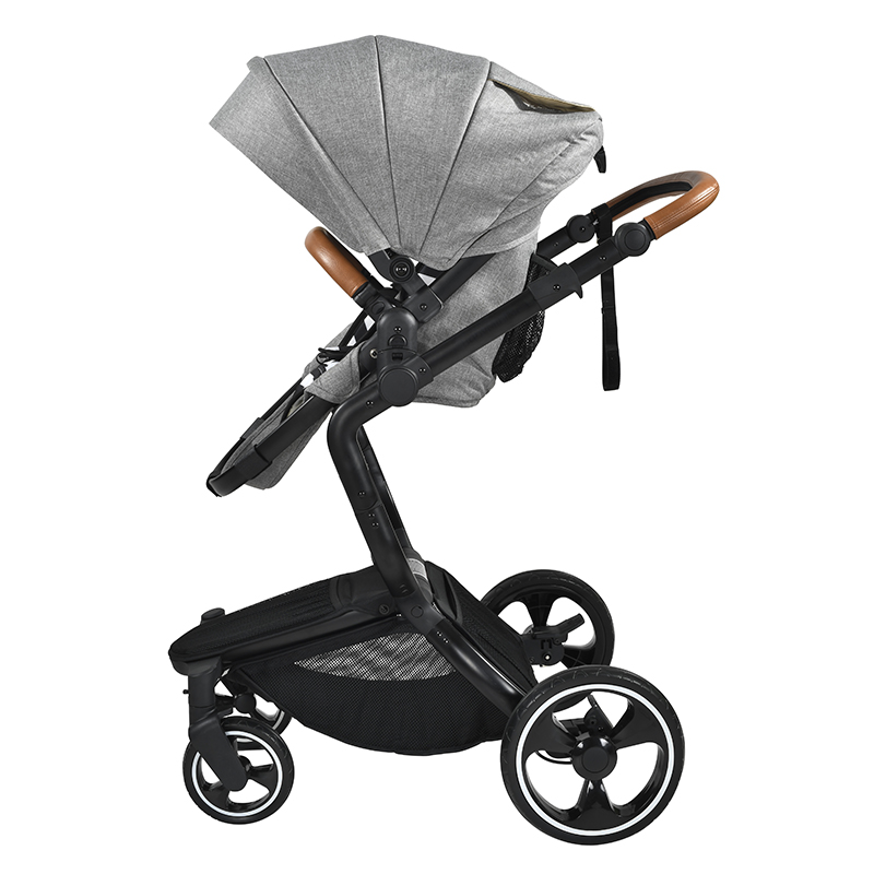 Multifunctionele kinderwagen Hoge ouderspecifieke kinderwagen Ultralichte opvouwbare kinderwagen met vier wielen