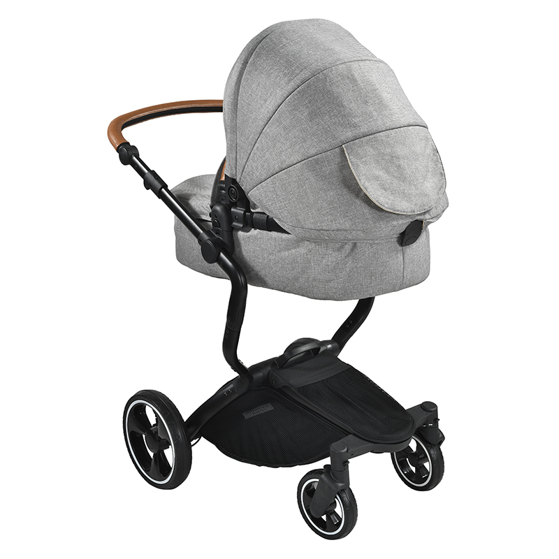 Kinderwagen mit Stubenwagen und Autositz, kompakter Kinderwagen