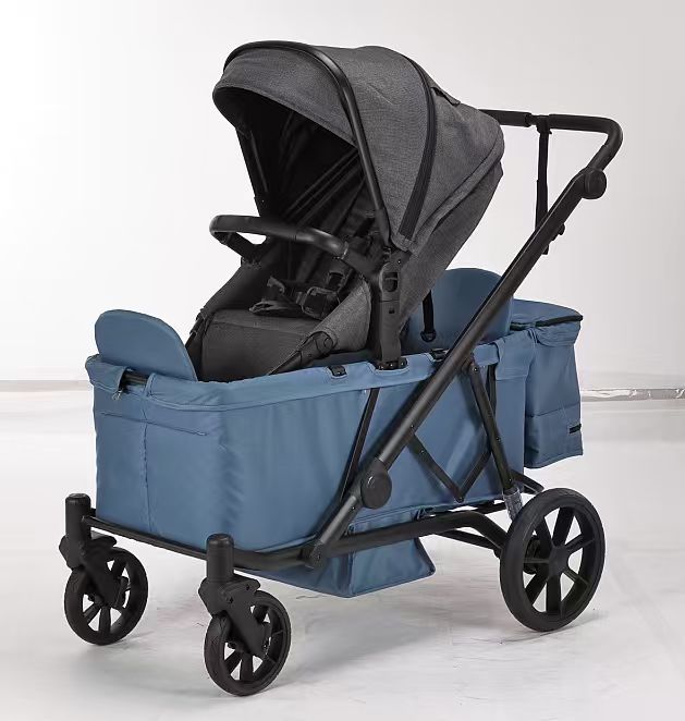 适合 2 名儿童的双座旅行车婴儿车 – 非常适合公园旅行和家庭郊游
