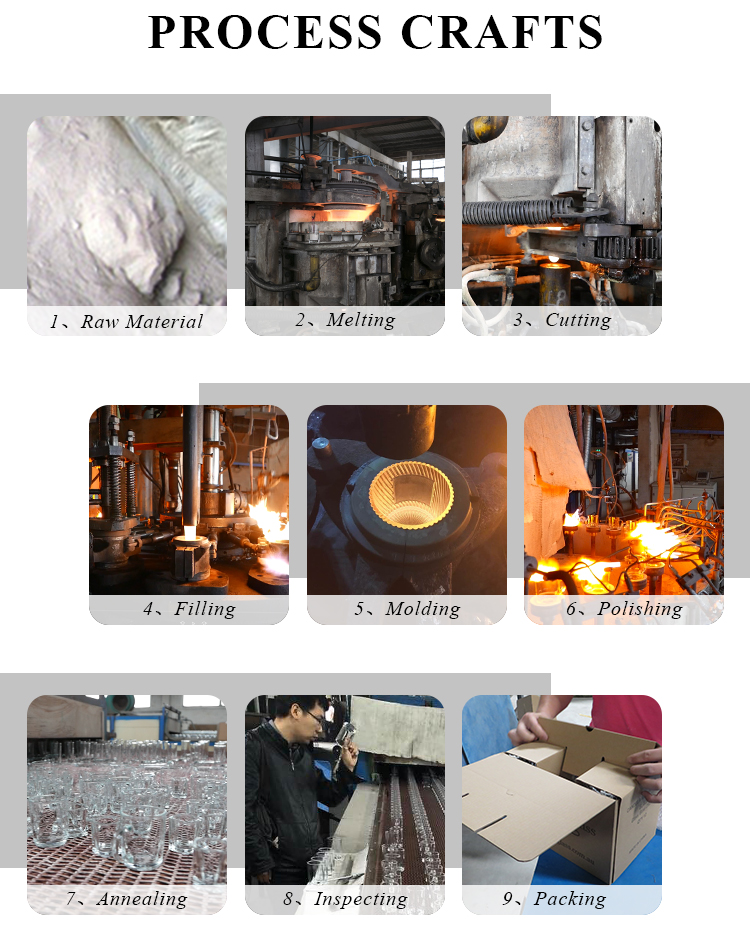 Custom Home decor rose golden glass candle vessel for candles making