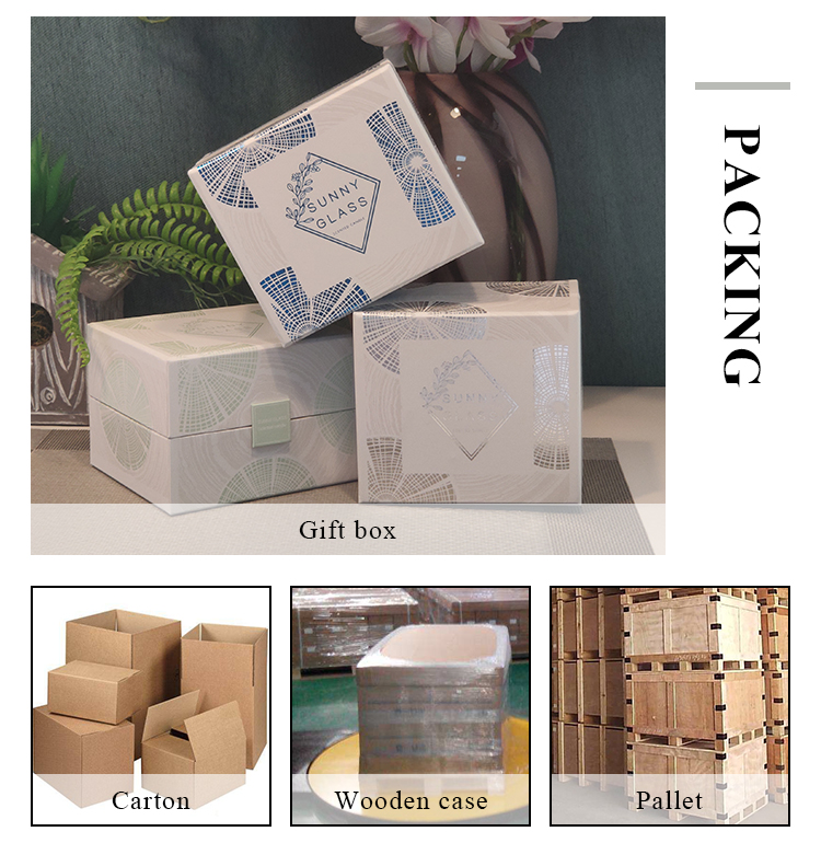 Custom Home decor rose golden glass candle vessel for candles making