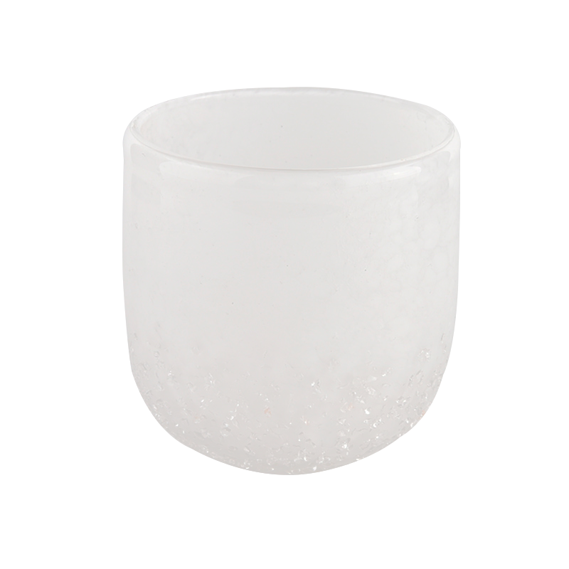 320ml Custom Cylinder Crystal Glass Jars for Candles Wholesale Sunny Glassware