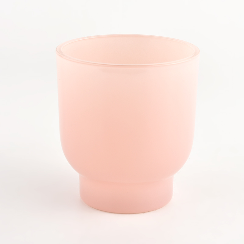 home decor taper glass candle holder 