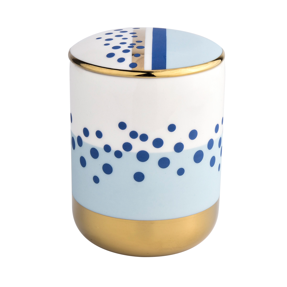 home decor 10oz ceramic artwork candle jar