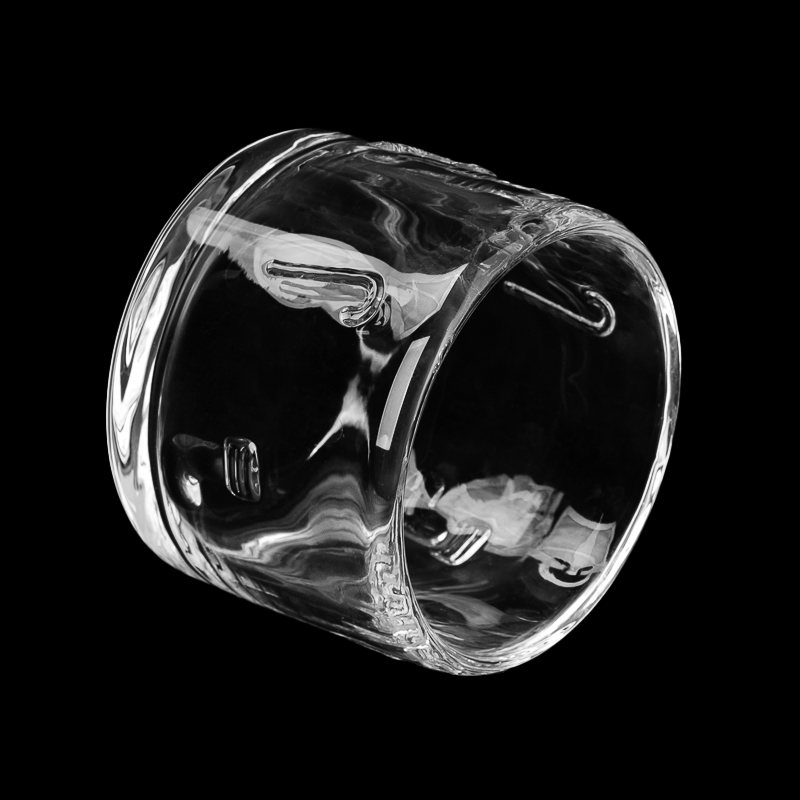 New Style Adorable Pattern Glass Jar 10oz Candle Jar for Candle Making New Style Adorable Pattern Glass Jar 10oz Candle Jar for Candle Making