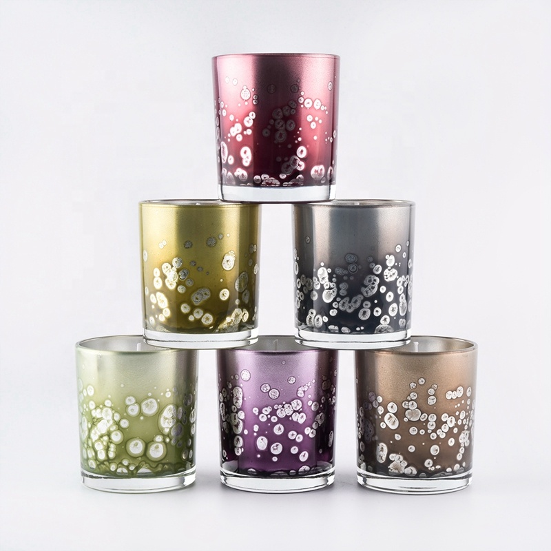 3oz glass candle holder votives jar