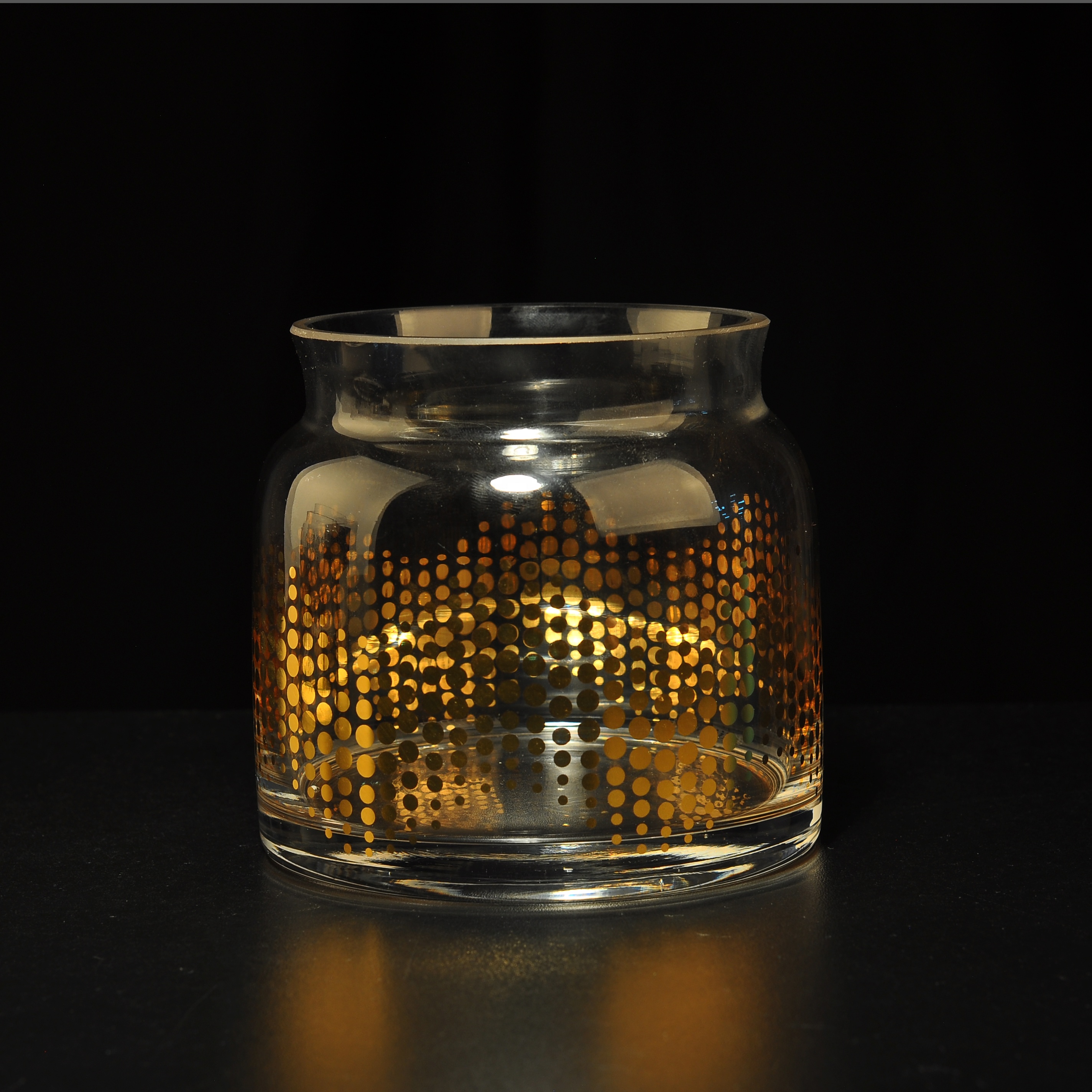 10oz 20oz Wholesales crystal large candle luxury glass jar