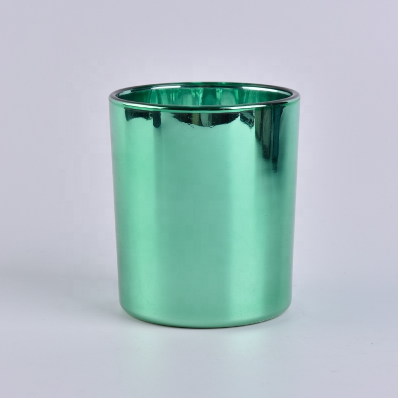 Cylinder glass candle tumbler for home decor