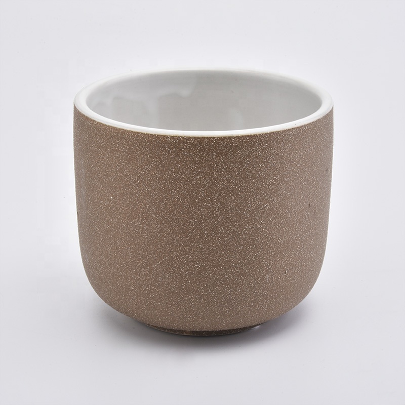 new design home decor ceramic candlle container