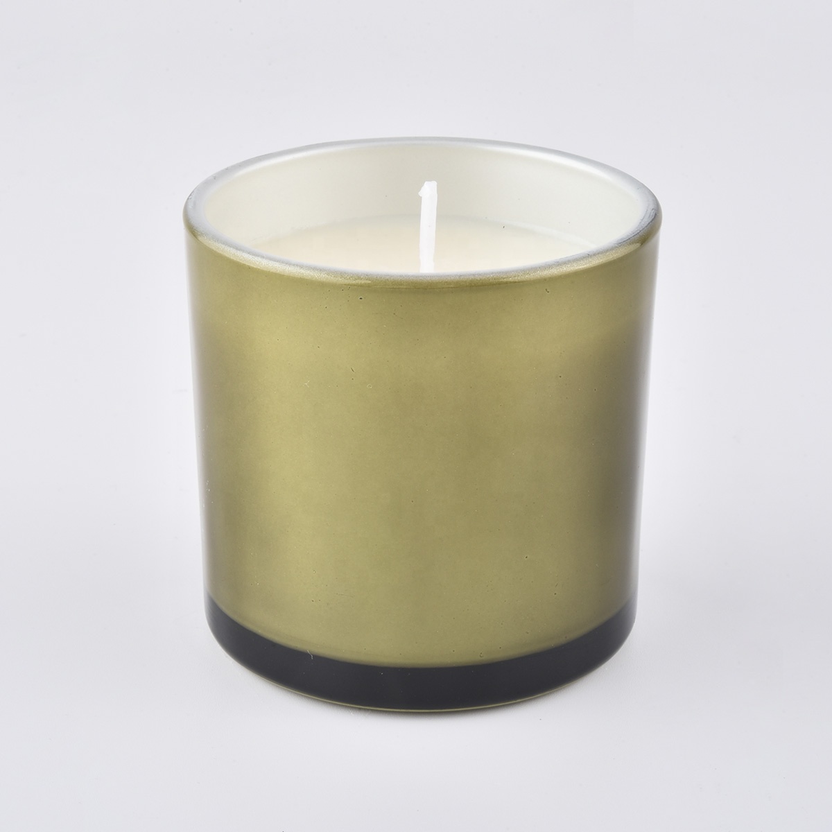 10oz Home decoration luxury custom empty glass candle vessel