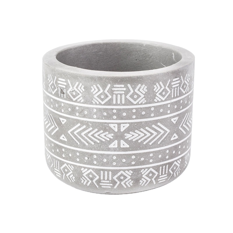 Sunny Glass unique design concrete candle jars with great quality