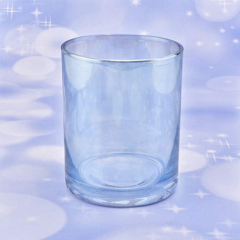 Wholesales Luxury clear  glass candle holder pillar